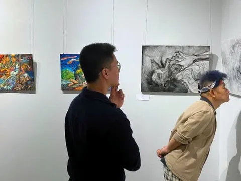 Nghệ sĩ Nhật Bản, Brazil, Indonesia và Việt Nam triển lãm tại TP.HCM