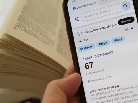 Vì sao '67' được Dictionary.com chọn là từ của năm?