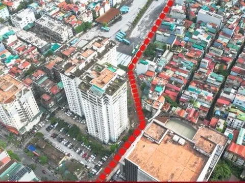 Tuyến đường hơn 83 tỷ lách giữa hai tòa chung cư ở Hà Nội giờ ra sao?