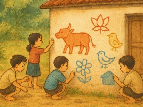 Sau lần vẽ bậy lên nhà thầy...