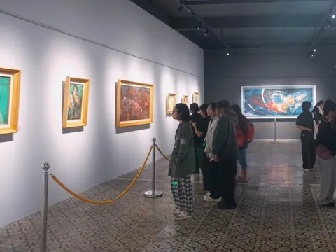 Ra mắt 42 tranh quý của Lê Phổ, Vũ Cao Đàm, Tạ Tỵ... hồi hương từ Pháp qua trưng bày 'Trở về'