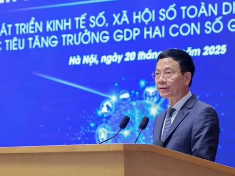 Bộ trưởng Nguyễn Mạnh Hùng: Kinh tế số và xã hội số không chỉ là câu chuyện của công nghệ
