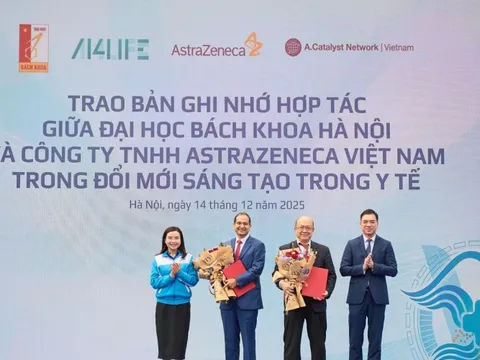 AstraZeneca và Đại học Bách khoa Hà Nội ra mắt Trung tâm đổi mới sáng tạo y tế