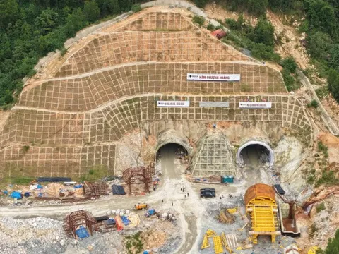 Trên công trường đường hầm dài nhất cao tốc Khánh Hòa – Buôn Ma Thuột