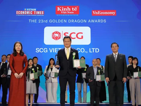SCG nằm trong top 10 doanh nghiệp FIEs tiêu biểu tại Lễ trao giải Rồng Vàng 2023-2024