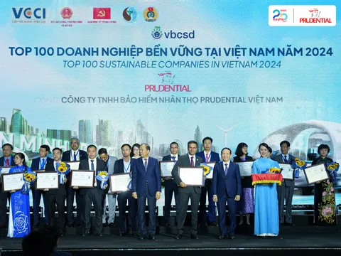 Prudential Việt Nam giữ vững vị thế Doanh nghiệp Bền vững và Kinh doanh có trách nhiệm