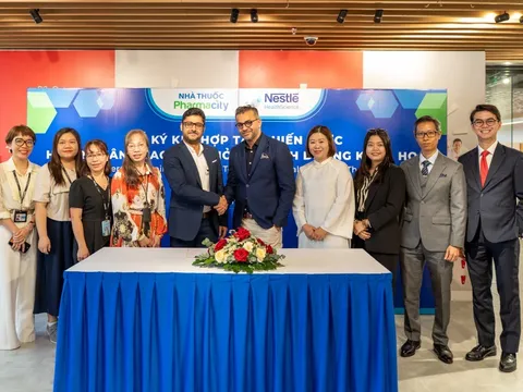 Pharmacity hợp tác với Nestlé Việt Nam mở rộng danh mục dinh dưỡng chính hãng