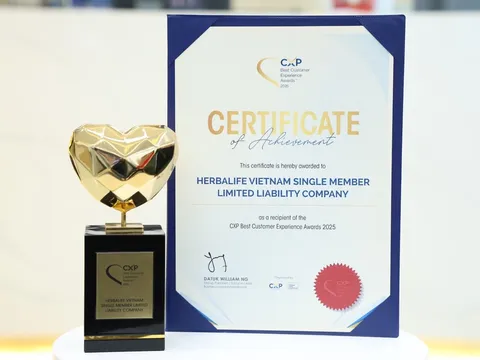 HerbaLife Việt Nam và Xanh SM đạt giải thưởng Trải nghiệm Khách hàng Châu Á (CXP ASIA)